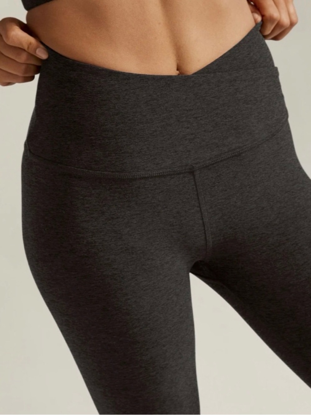 Beyond Yoga Spacedye At Your Leisure Crossover Waist Midi Legging Medium